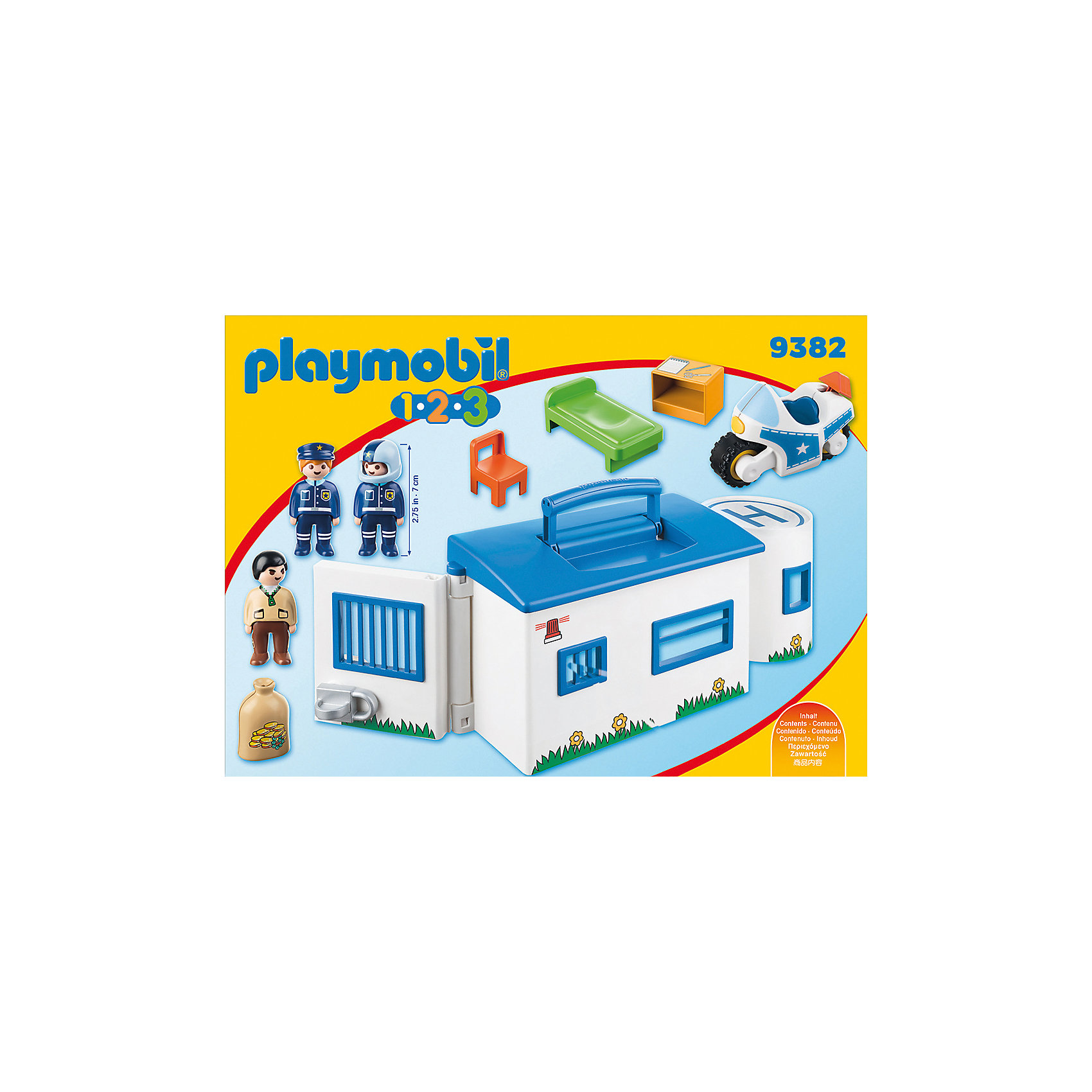 Конструктор Playmobil «Возьми с собой: Полицейский Участок» PLAYMOBIL® 7190519