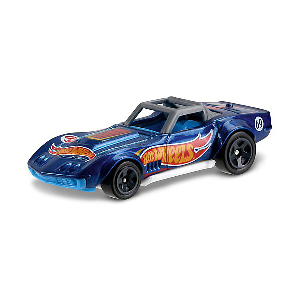 

Базовая машинка Mattel Hot Wheels, 69 Corvette Racer