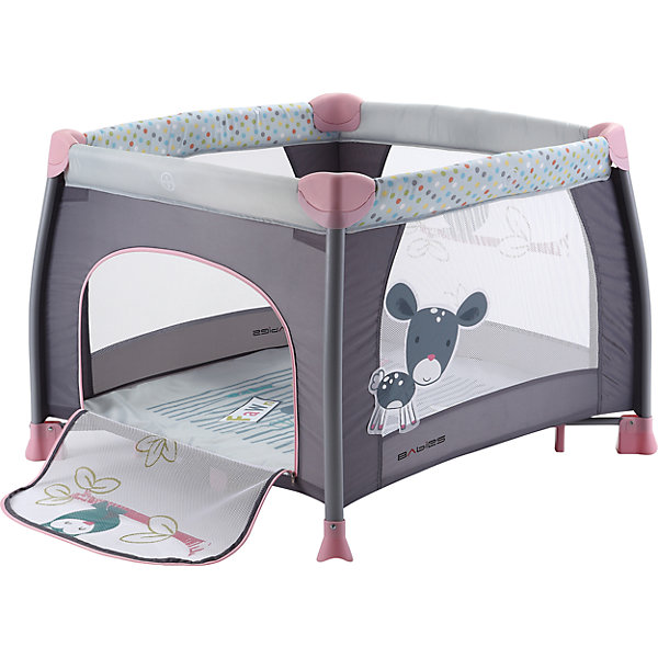 

Детский игровой манеж Babies P-2L, Серый, Детский игровой манеж Babies P-2L