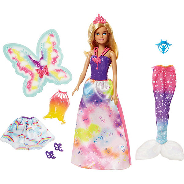 

Кукла Barbie "Сказочная принцесса-фея-русалка"