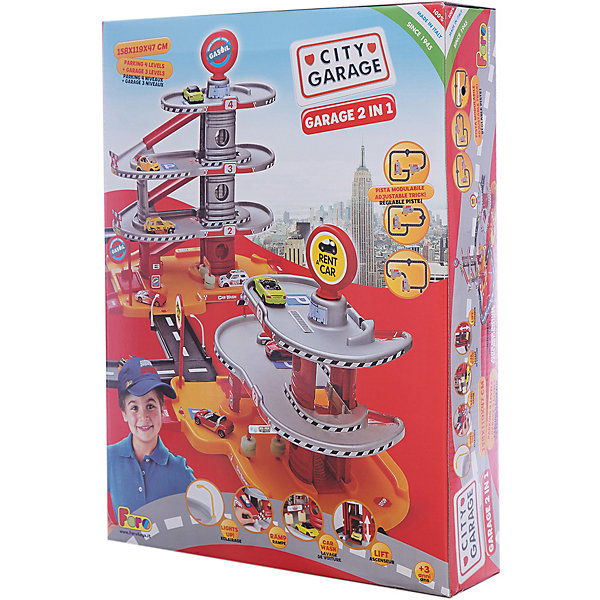 

Игровой набор Faro "Макси Гараж 2 в 1"