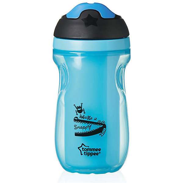 

Термочашка Tommee Tippee "Explora" с мягким носиком, 260 мл, голубая, Синий