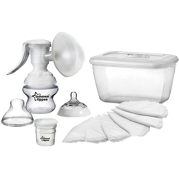 

Ручной молокоотсос Tommee Tippee "Closer To Nature" с аксессуарами