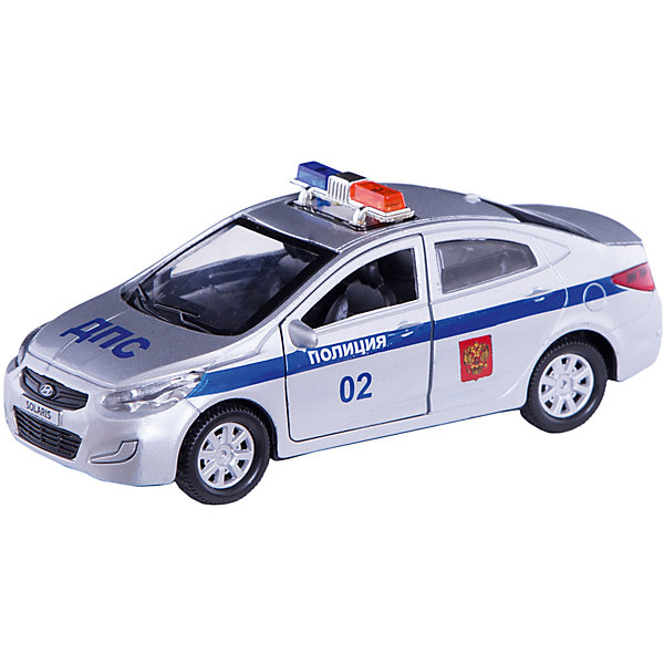 

Машинка Технопарк "Hyundai Solaris Полиция", 12 см