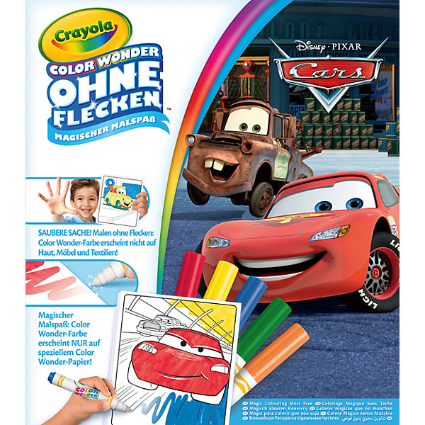 

Раскраска Crayola Color Wonder "Тачки"