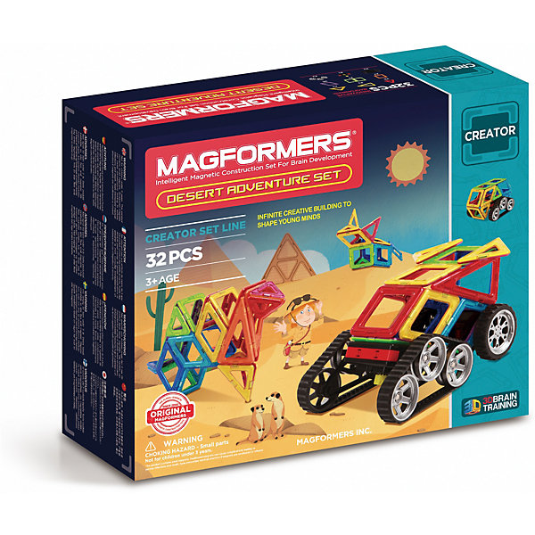 

Магнитный конструктор Magformers "Adventure Desert 32 set"