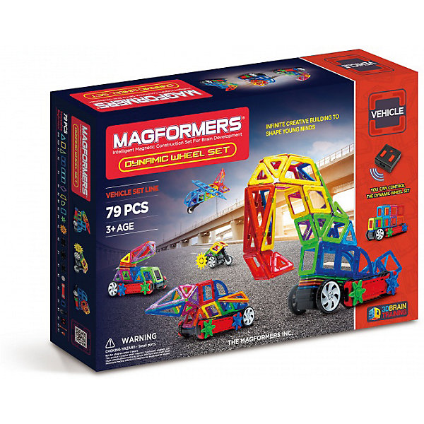 

Магнитный конструктор Magformers "Dinamic Wheel Set"