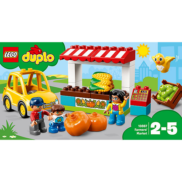 

Конструктор LEGO Duplo 10867: Фермерский рынок