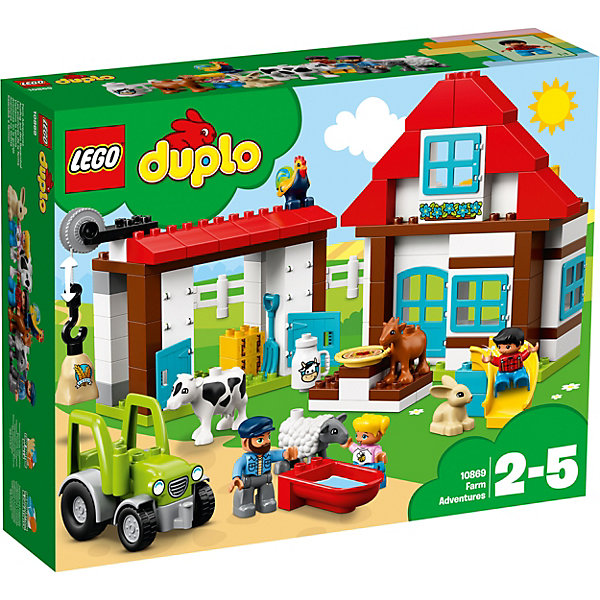 

Конструктор LEGO DUPLO 10869: День на ферме