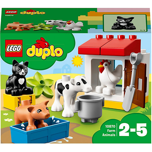 

Конструктор LEGO DUPLO 10870: Ферма: домашние животные