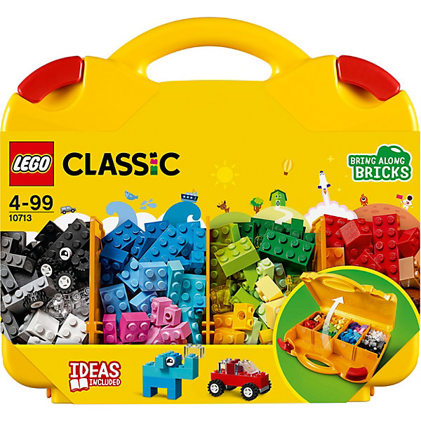

Конструктор LEGO Classic 10713: Чемоданчик для творчества и конструирования