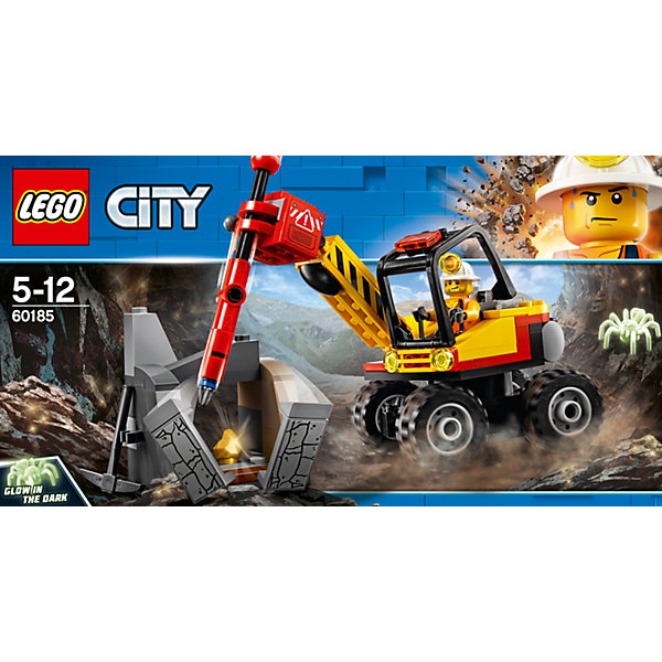 

Конструктор LEGO City 60185: Трактор для горных работ