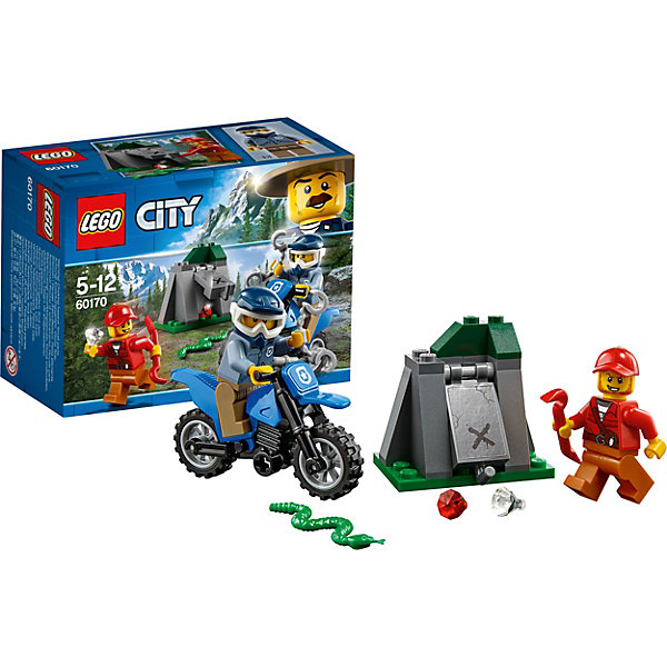 

Конструктор LEGO City 60170: Погоня на внедорожниках