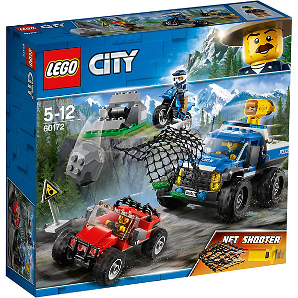 

Конструктор LEGO City 60172: Погоня по грунтовой дороге