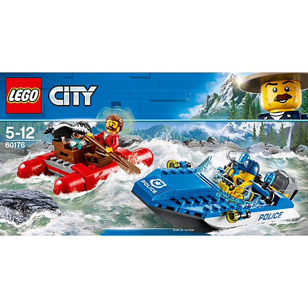 

Конструктор LEGO City 60176: Погоня по горной реке