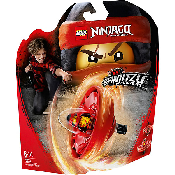 

Фигурка с пусковым устройством LEGO Ninjago 70633: Кай — мастер Кружитцу