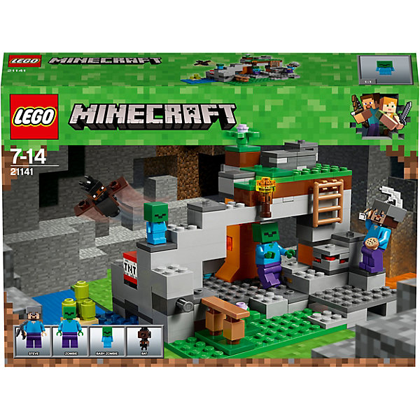 

Конструктор LEGO Minecraft 21141: Пещера зомби