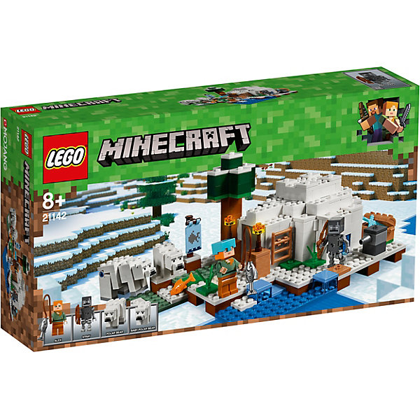 

Конструктор LEGO Minecraft 21142: Иглу