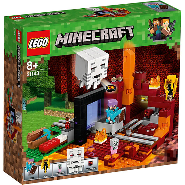 

Конструктор LEGO Minecraft 21143: Портал в Подземелье