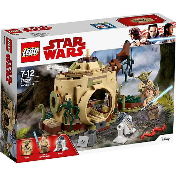 LEGO Конструктор LEGO Star Wars 75208: Хижина Йоды