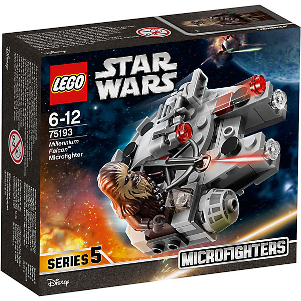 

LEGO Star Wars 75193: Микрофайтер «Сокол Тысячелетия»