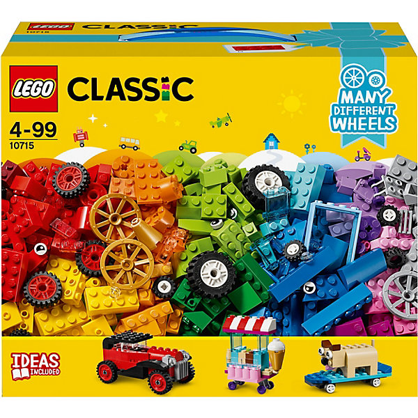 

Конструктор LEGO Classic 10715: Модели на колёсах