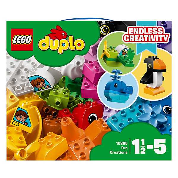 

Конструктор LEGO DUPLO 10865: Весёлые кубики