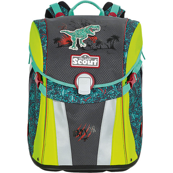 

Ранец Scout "Sunny" Хищник с наполненеием, Grau/grün