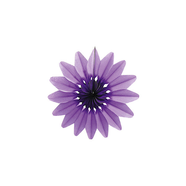 фото Украшение для праздника Патибум "Цветок" 36 см., фиолетовый