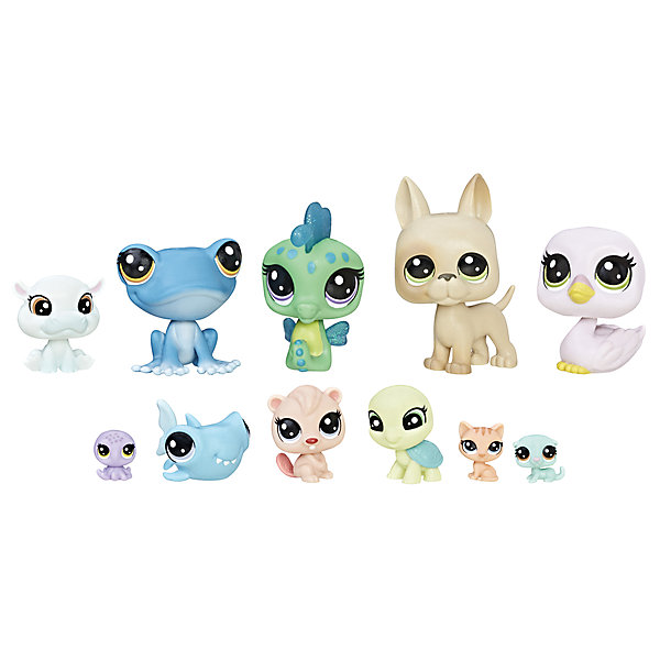 

Набор фигурок Littlest Pet Shop Экипаж, 11 шт.