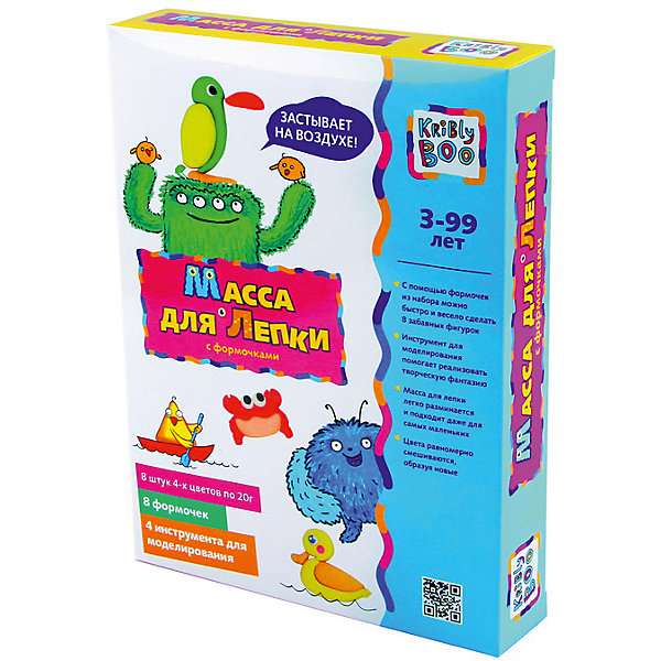 

Масса для лепки с формочками 8 шт. 20 г