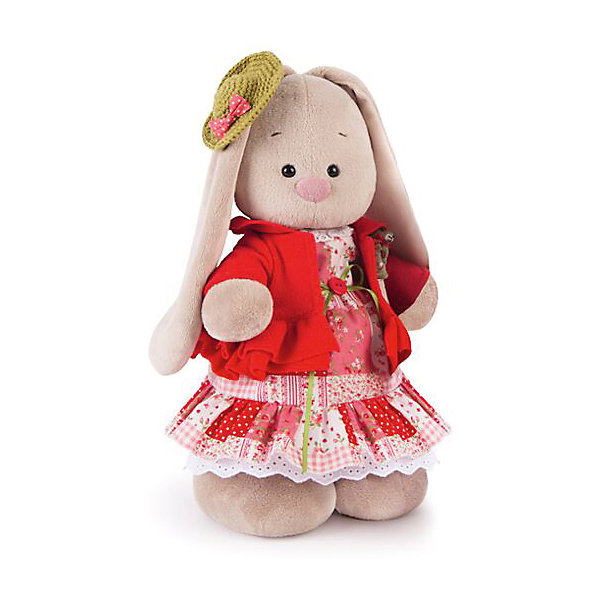 

Мягкая игрушка Budi Basa Зайка Ми Маково-красный, 25 см