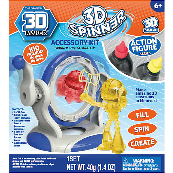 

Набор формочек 3D Magic "3D Maker", Человечки