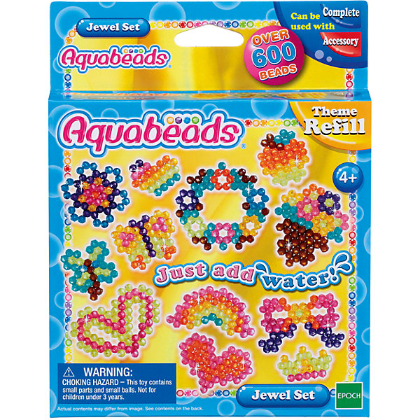 

Набор бусин Aquabeads "Ювелирные бусины", 600 бусин