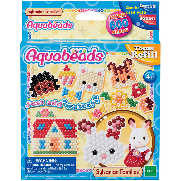

Мозаика из бусин Aquabeads "Sylvanian Families", 600 бусин