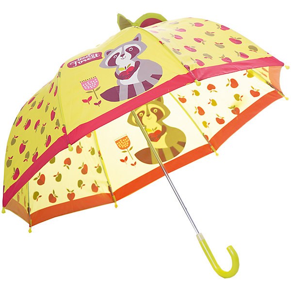 

Зонт Mary Poppins "Apple forest" 46 см, желтый