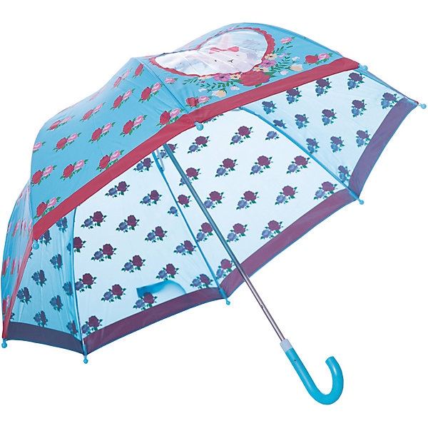 

Зонт Mary Poppins "Rose Bunny" 46 см, голубой