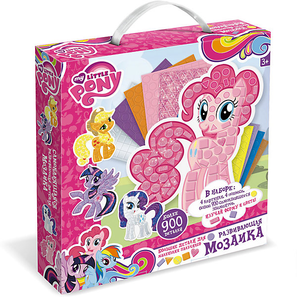 

3D аппликация Origami "My little pony"