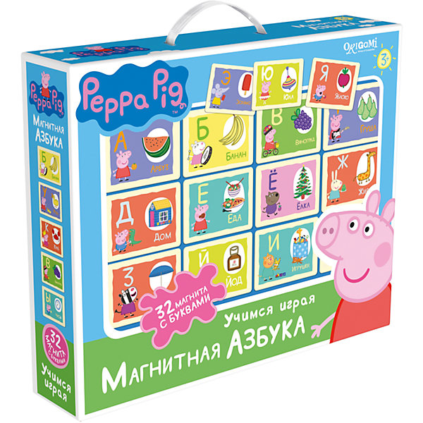 

Свинка Пеппа.Наст.игра.Магнитная азбука.02540.