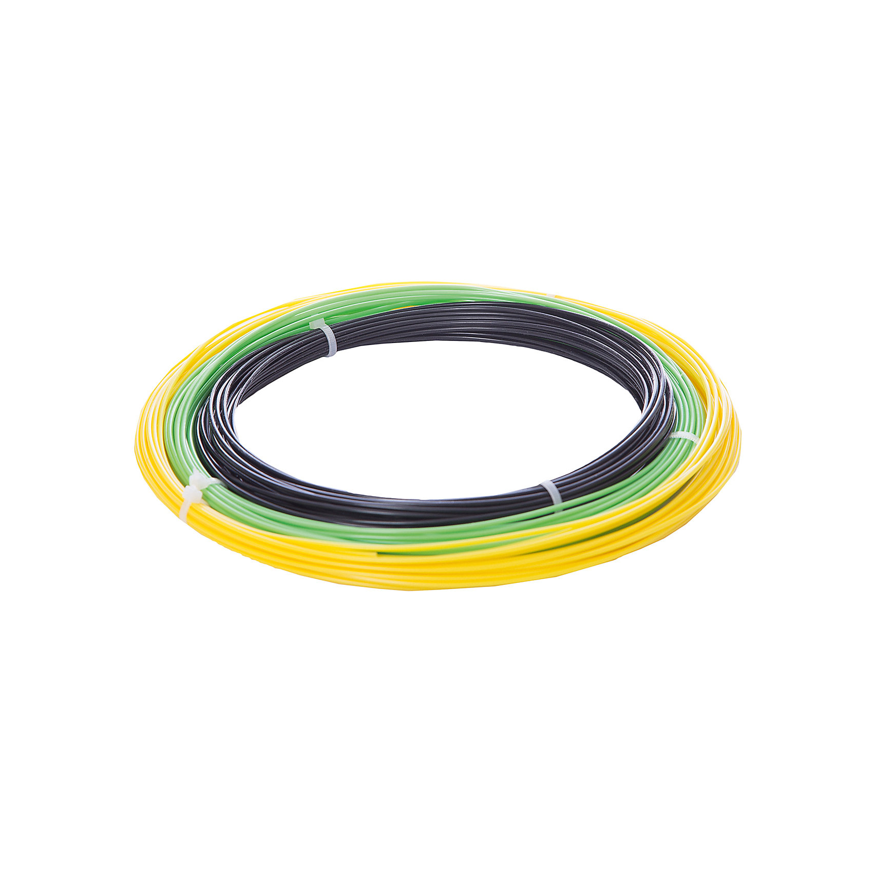 фото Комплект ABS-пластика ESUN 1.75 мм, (черный, желтый, светло-зеленый)