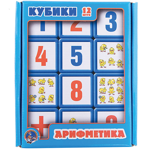 

Выдувка. Кубики с бортиком "Арифметика" 12 эл (5,5 см)