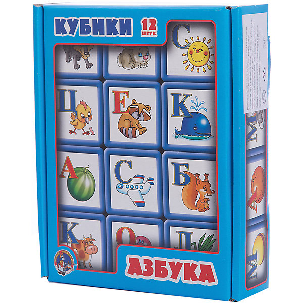 

Выдувка. Кубики с бортиком "Азбука" 12 эл (5,5 см)