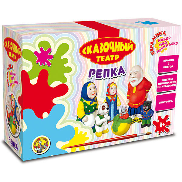 

Набор для творчества. Керамика. Сказочный театр "Репка"