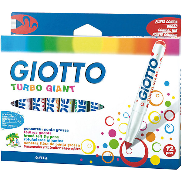 

GIOTTO TURBO GIANT CONIQUE 12 цв.
