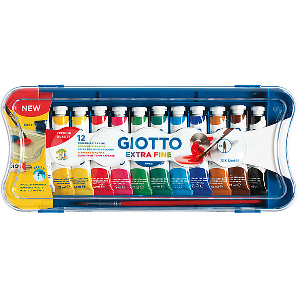 

GIOTTO EXTRA FINE POSTER PAINT, 12 цв.