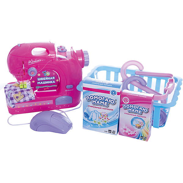 

Игровой набор Abtoys "Помогаю маме" Швейная машинка с аксессуарами