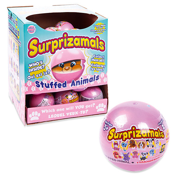 

Мягкая игрушка Surprizamals в капсуле (серия 2)