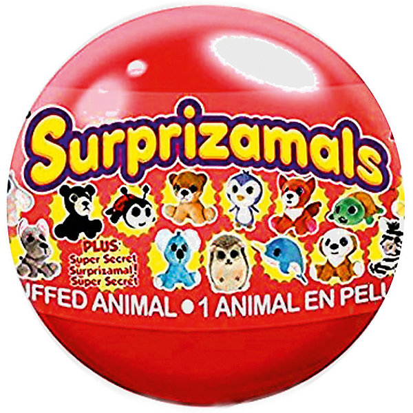 

Мягкая игрушка Surprizamals в капсуле, серия 4