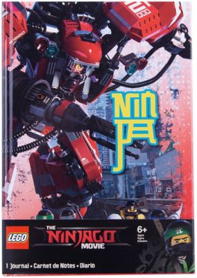 Книга для записей (96 листов, линейка) с резинкой LEGO Ninjago Movie (Лего Фильм: Ниндзяго)-Kai, артикул:7310763 - Бумажная продукция Книга для записей (96 листов, линейка) с резинкой LEGO Ninjago Movie (Лего Фильм: Ниндзяго)-Kai, артикул:7310763 - Бумажная продукция