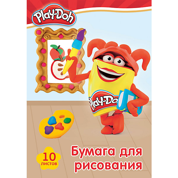 Бумага для рисования Академия Групп "Play-Doh", 10 листов 7319926